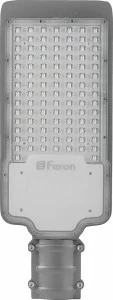 Уличный светильник светодиодный на опору освещения 48 см 6400K Feron 32216 FERON  00-3956136 Серый