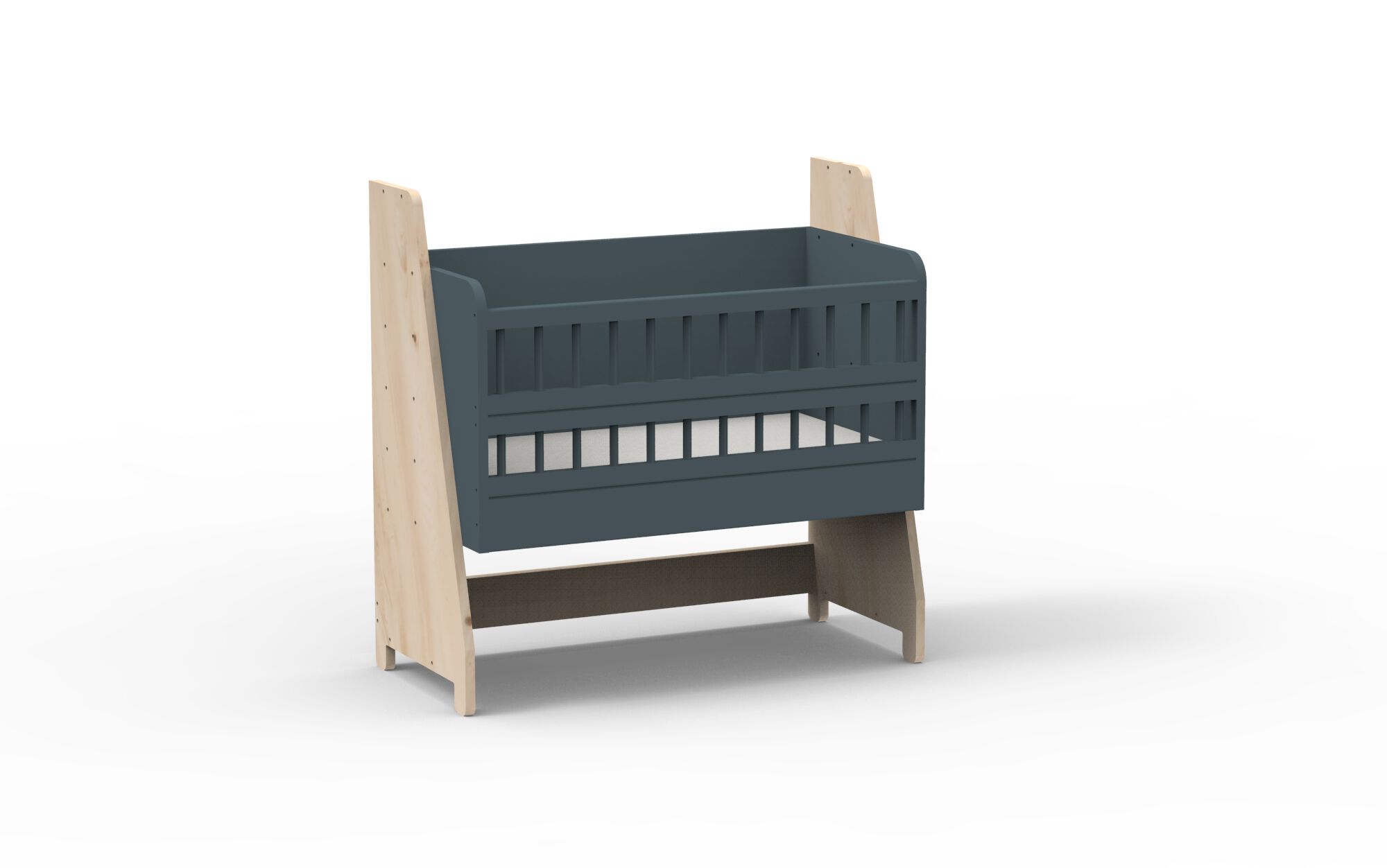 Лакированная деревянная кровать для сна Mathy by Bols ASYMETRY ARCH-00052185 - Вид №33