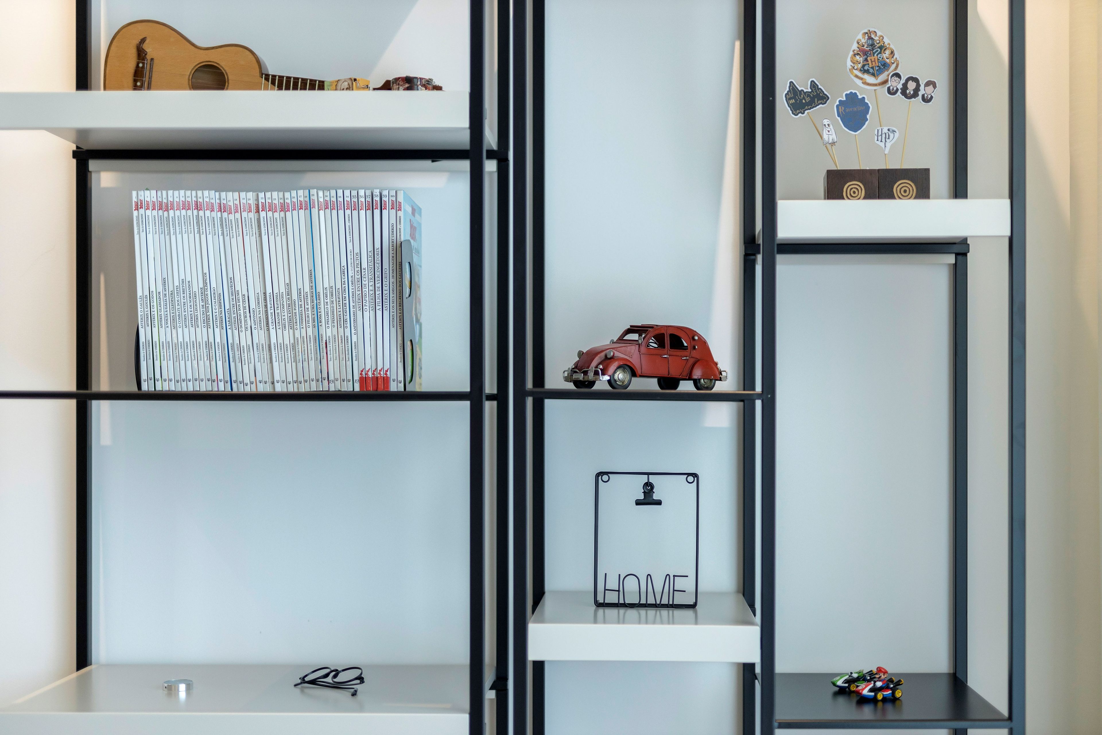 Железная двухсторонняя Книжная полка Stylish Club Slender ARCH-00029552 - Вид №9