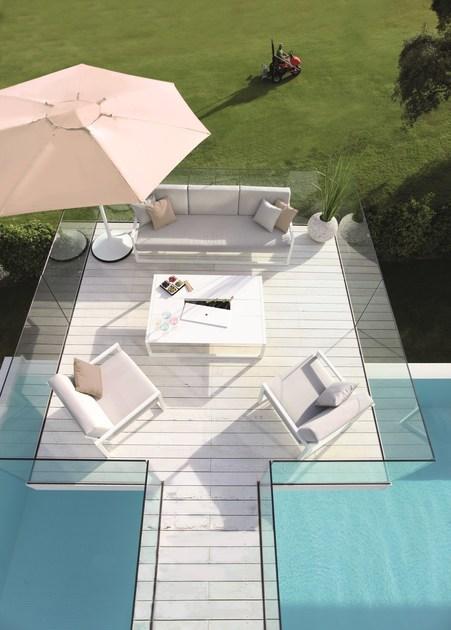 Royal Botania Садовая скамейка Batyline® с подлокотниками Ninix lounge sun-id-1482755 - Вид №2