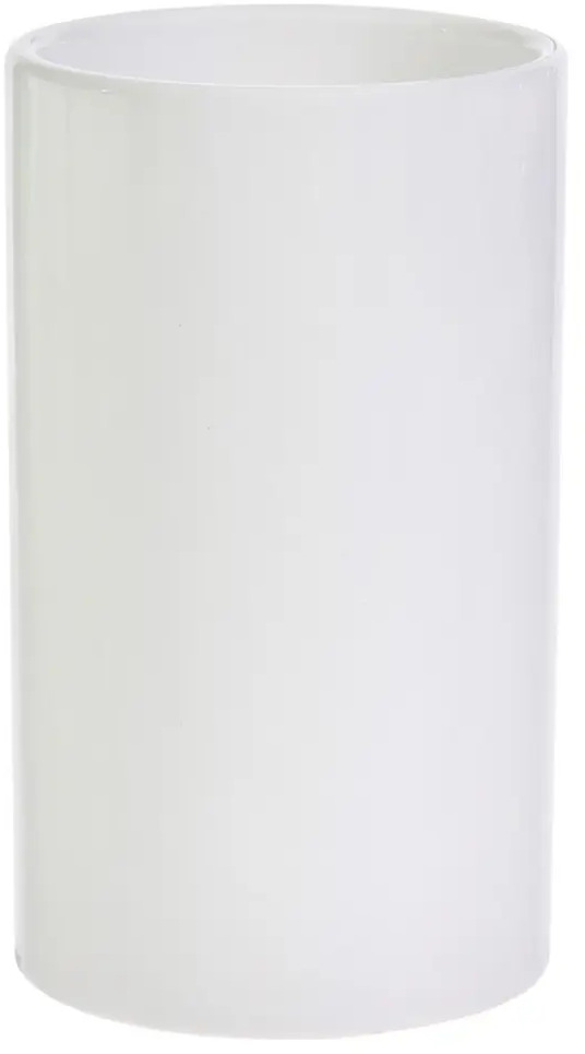 Керамический стакан для зубных щеток SENSEA Essential - белый минимализм 81926400