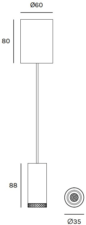 Olev Светодиодный подвесной светильник из алюминия Beam sun-id-1503200 - Вид №7