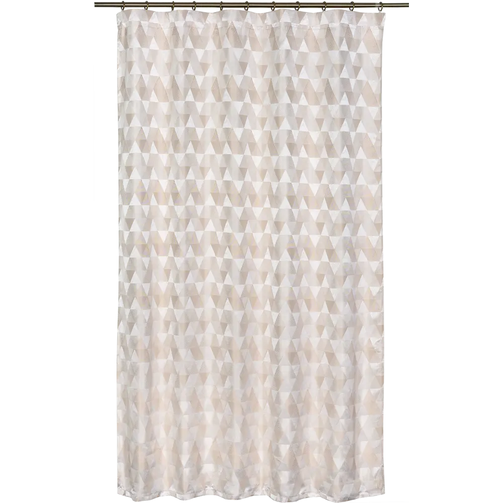 Штора на ленте «Абстракция» 135х180 см цвет бежевый WITERRA STLM-2080576