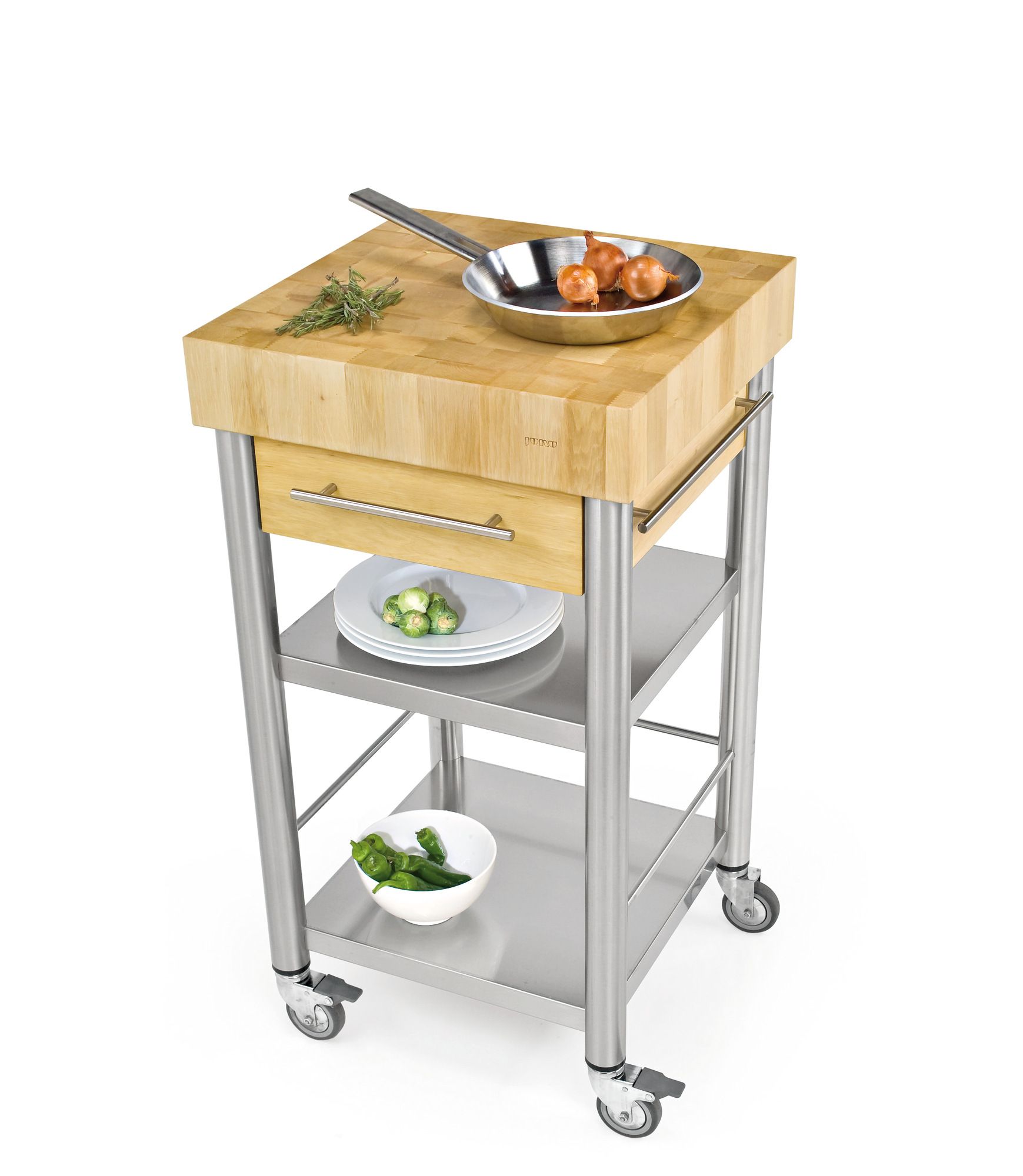 Отдельно стоящий кухонный модуль из нержавеющей стали и дерева JOKODOMUS Auxilium ARCH-00053725 - Вид №4