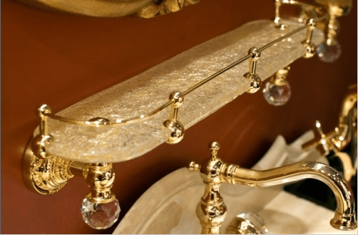 Полка MIGLIORE.CRistalia ML.CRS-60.220.BR - бронза  - Вид №3