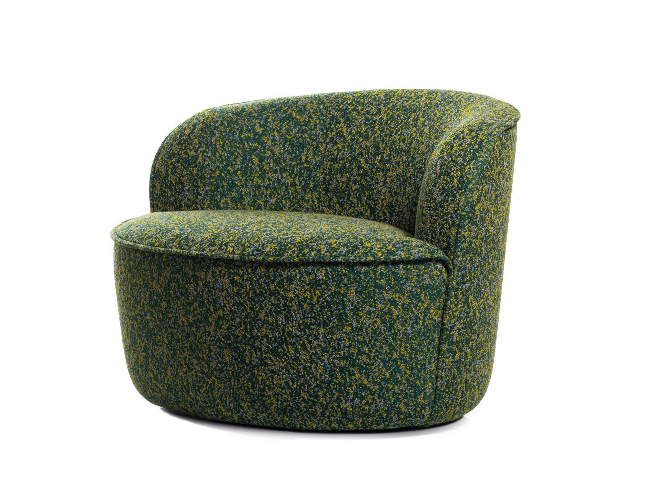 Тканевое вращающееся кресло Wittmann Bun ARCH-00149610 - Вид №1