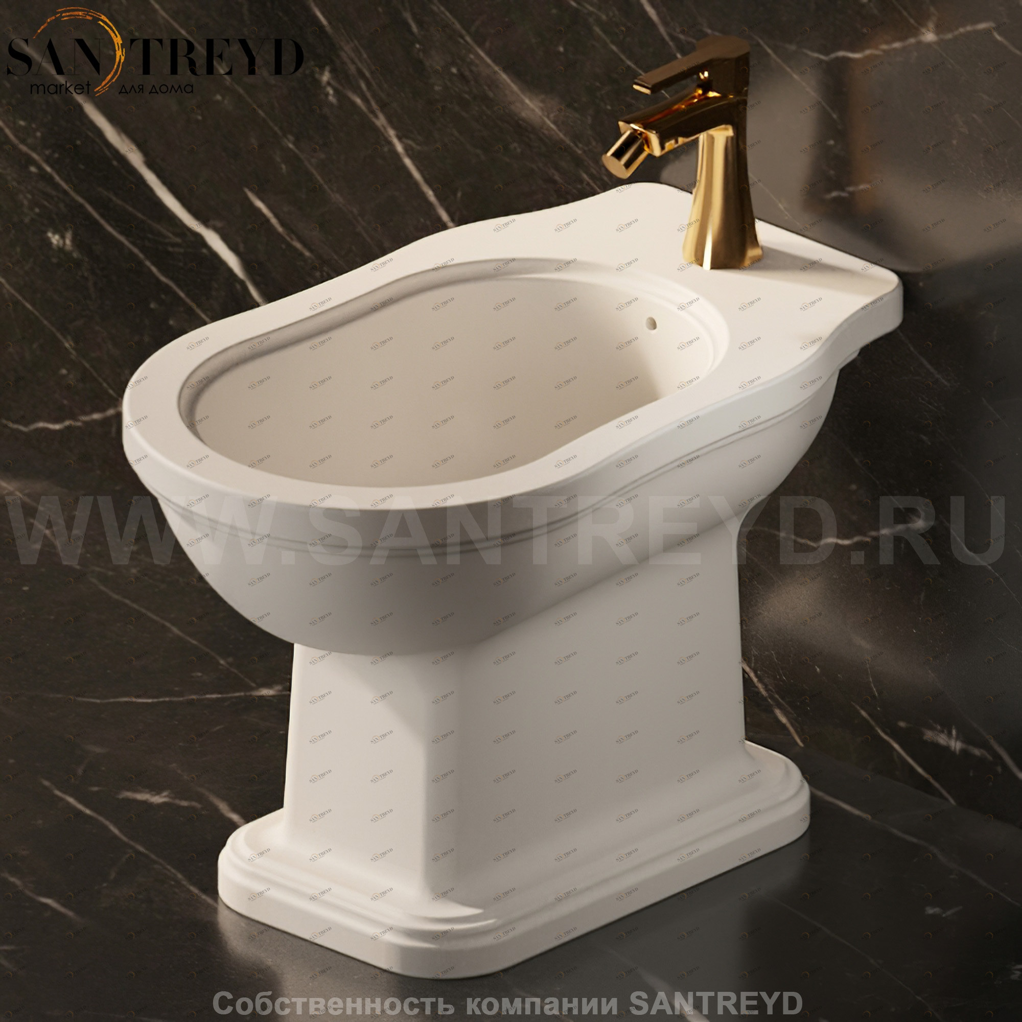 60059003 Биде напольное Efi Ceramica Flaminia