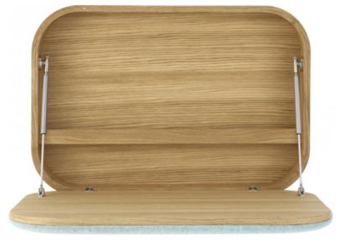 Ligne Roset Подвесной письменный стол из дуба с откидными дверцами  19980141  - Вид №1