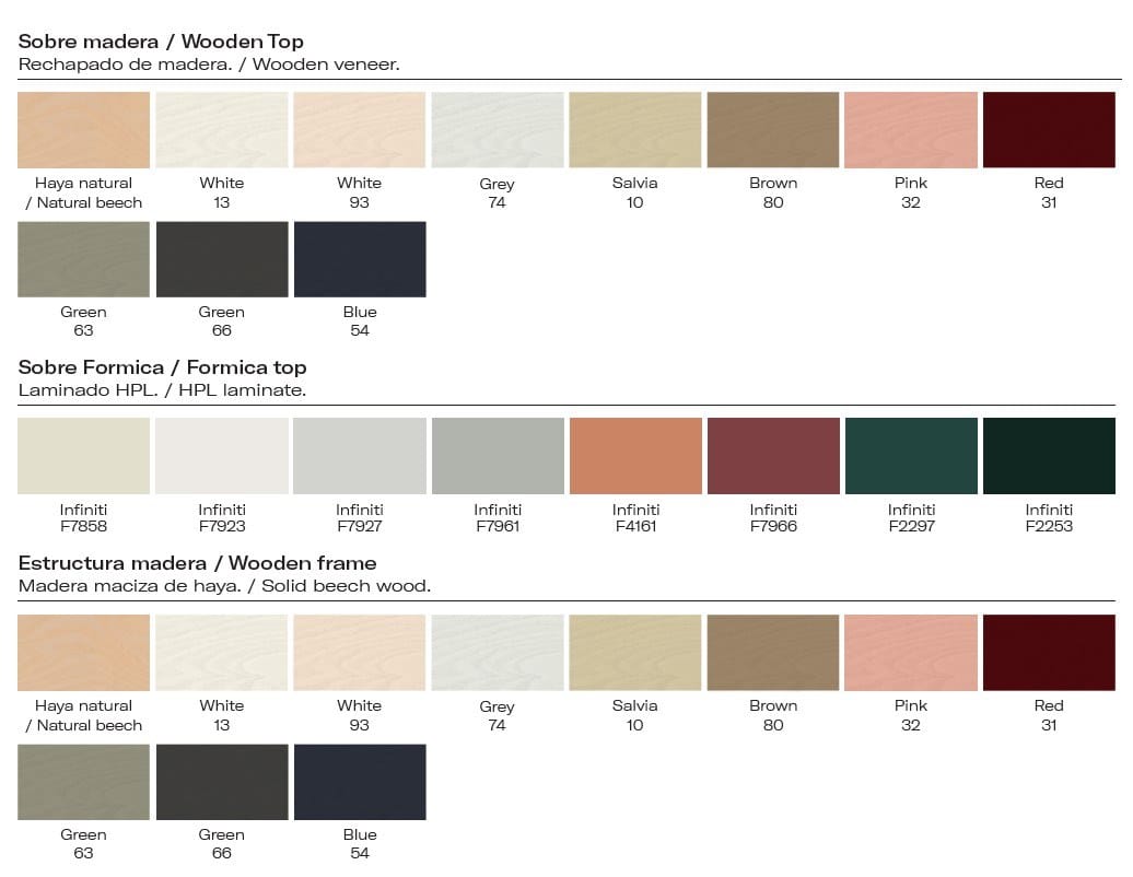 Квадратный стол из бука Vergés Glöwr ARCH-00150453 - Вид №3