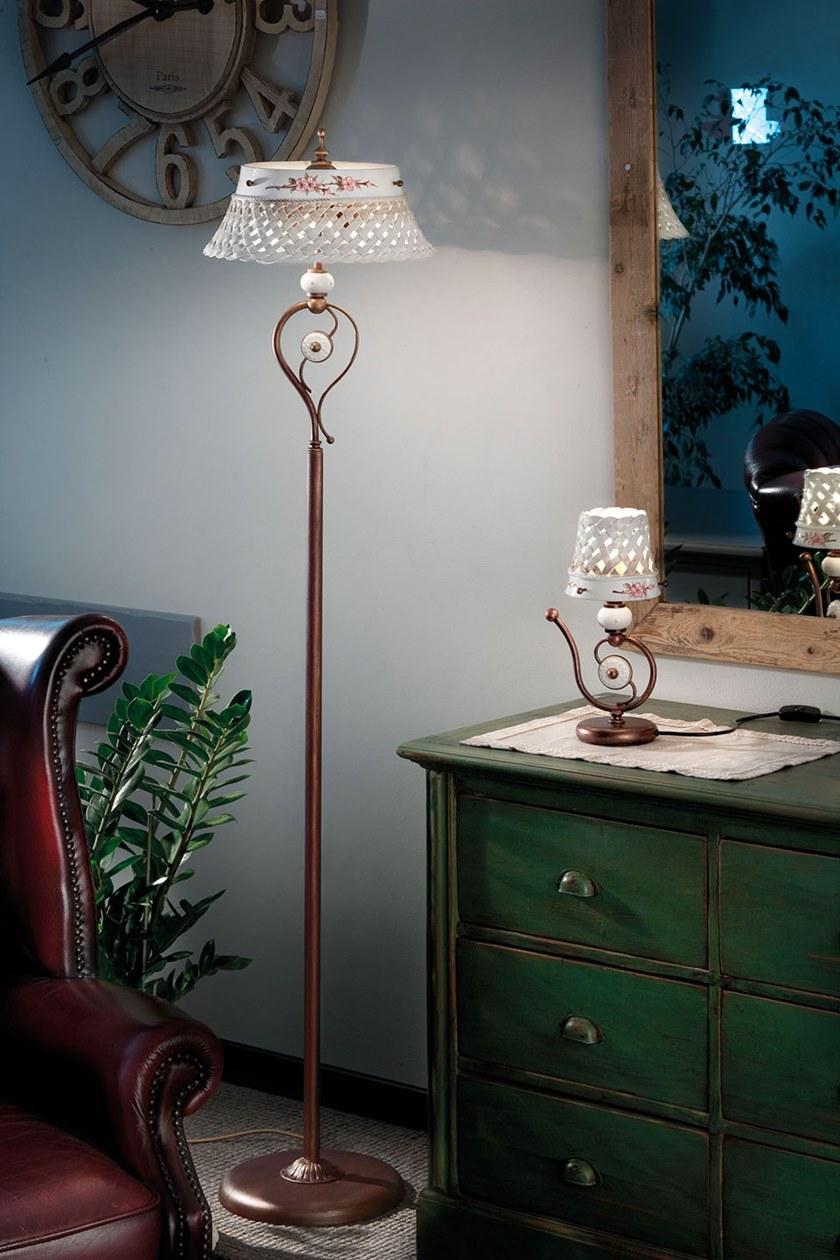 FERROLUCE Прикроватная лампа из керамики Verona C1221 - Вид №1