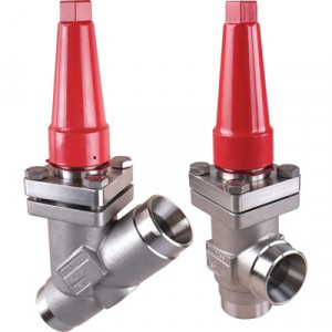 Danfoss SVA-S SS — запорные клапаны со стандартным штоком из нержавеющей стали SVA-S SS 20 D ANG Cap Запорный клапан 148B5378