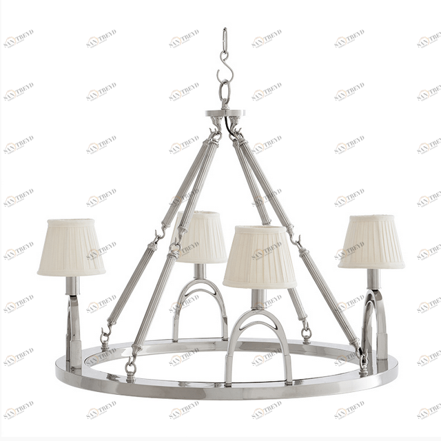 Люстра Jigger от Eichholtz хром 107111 EICHHOLTZ ДИЗАЙНЕРСКИЕ, EICHHOLTZ 061570 Хром 