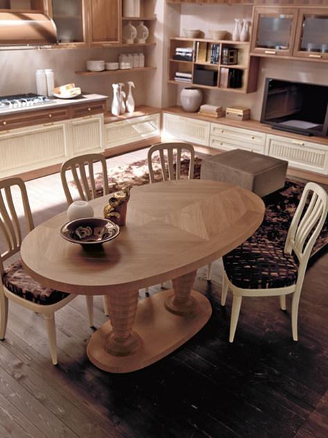 Martini Interiors Лакированная линейная кухня из орехового дерева на заказ Convivio contemporary sun-id-1494756 - Вид №3