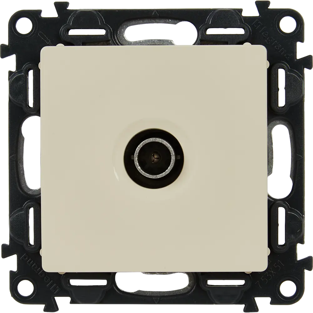 Розетка телевизионная Legrand VLN-L Звезда цвет слоновая кость Valena Life STLM-2207643