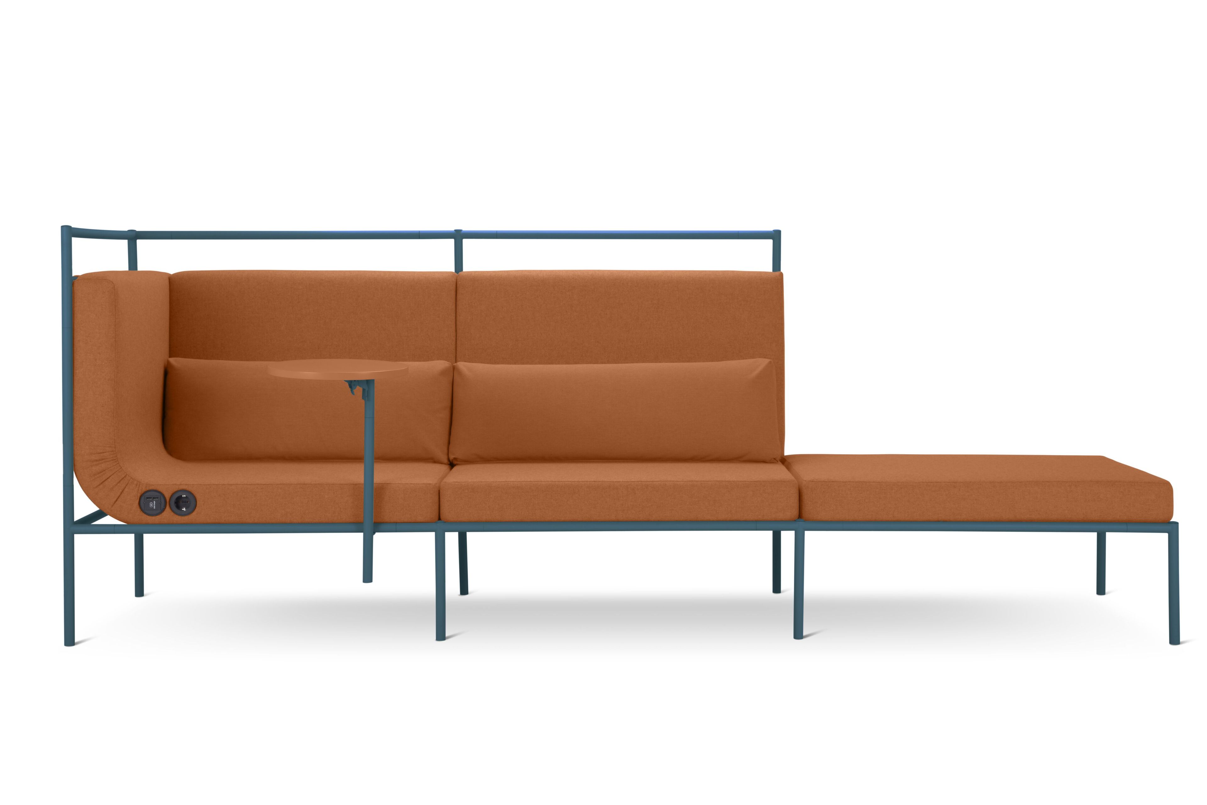 Модульный тканевый диван Adrenalina паспарту ARCH-00027818 - Вид №1