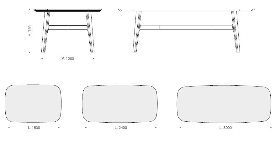 Мраморный бочковый стол Kico Living Complements ARCH-00123634 - Вид №2