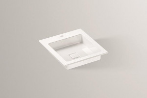 2303000401 Встраиваемая раковина, eb.q450h, белая, противомикробное Alape серия Q