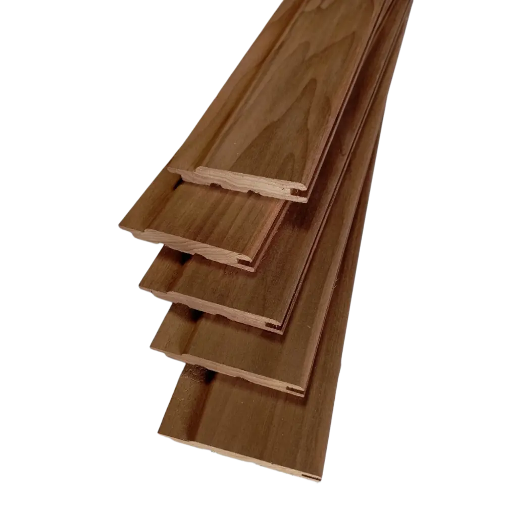 Вагонка Экстра Термо осина 14x82x2000 мм Santreyd STLM-2128492 - Вид №2