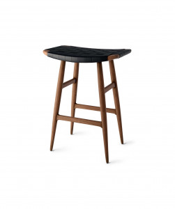 Барный стул Freja SH610 Сиденье с кожаными полосами Stellar Works FE-S310-LS