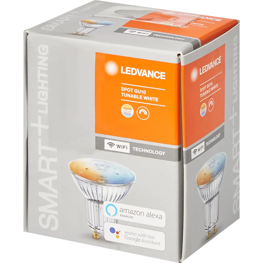 Лампа умная светодиодная Wi-Fi Osram Smart Plus GU10 220-240 В 5 Вт спот матовая 350 лм изменение оттенков белого 89143913 STLM-2043882 LEDVANCE  - Вид №4