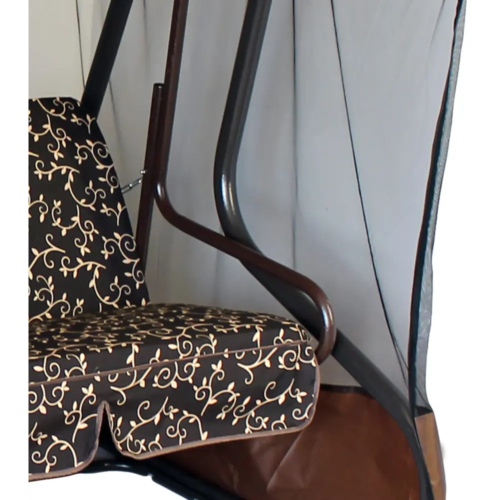 Качели садовые Вардэ 3-х местные (до 300 кг) коричневый GREENGARD STLM-2039733 - Вид №3