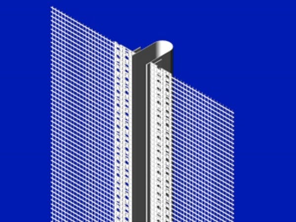 Профиль защитного выступа из ПВХ Siniat by etex AquaBoard ARCH-00145315