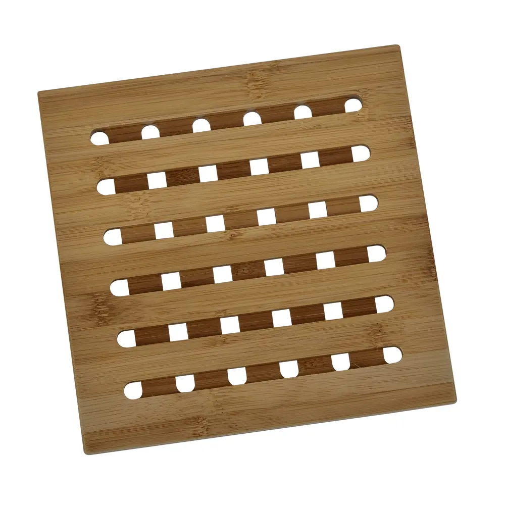 Подставка под горячее BAO 20x20x1 см бамбук Santreyd STLM-2091738 - Вид №4