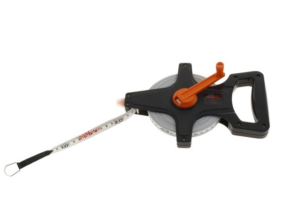 Рулетка геодезическая 30мх12,5мм лента ПВХ открытый корпус Sparta 1633 - Вид №1