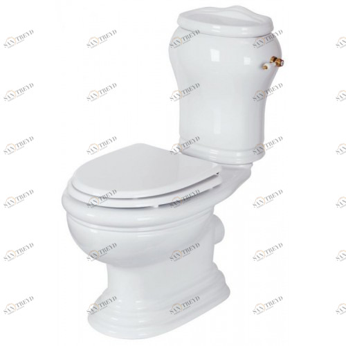 ML.MLD-25.701.D3.BR/ML.MLD-25.708.D3.BR/ML.OLV-29.012/ML.OLV-29.015/ML.RIC-29.040.BI.BR Компакт унитаз с бачком Белый Migliore  Италия 