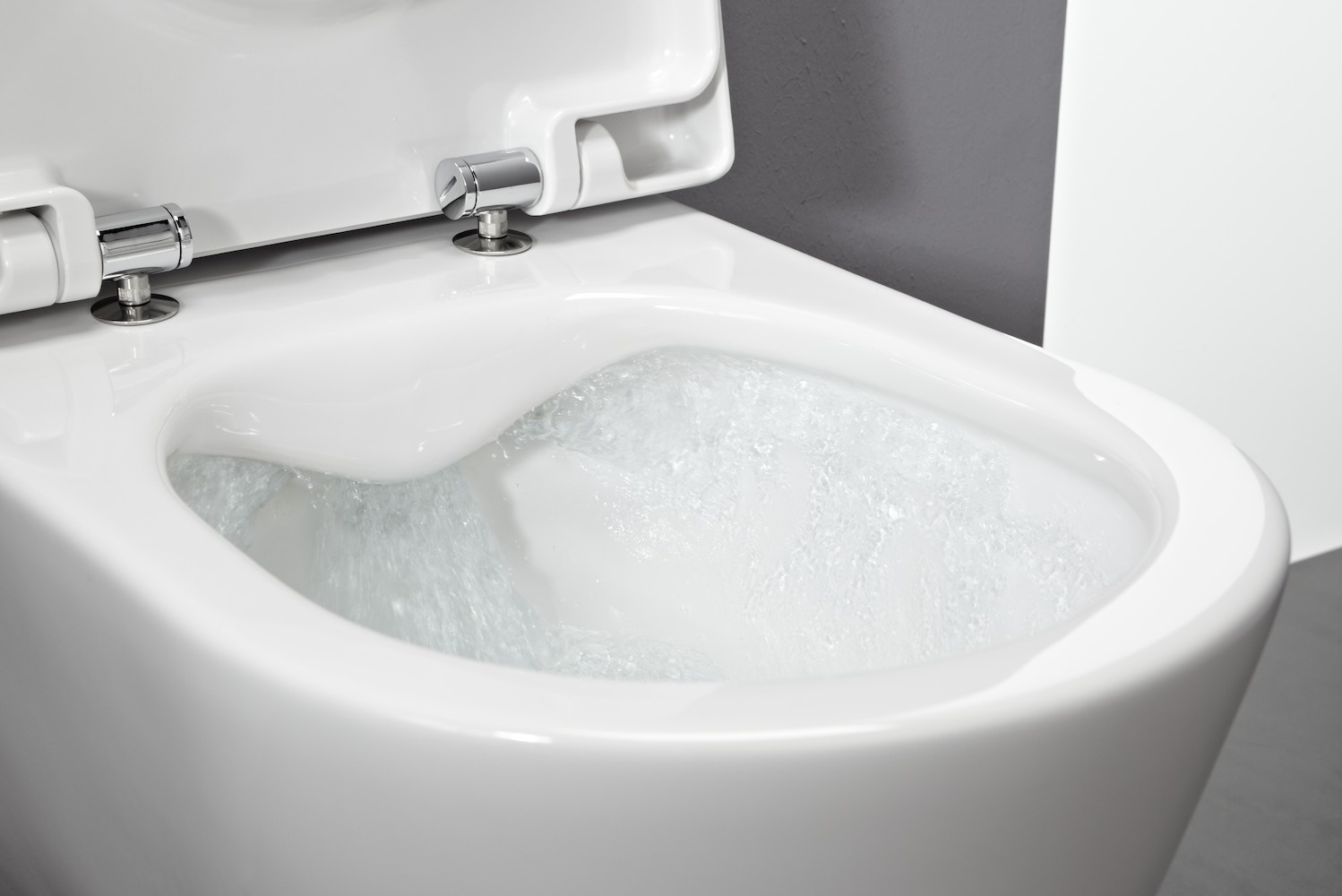 H8209654000001 Унитаз подвесной компакт, с глубоким смыванием LAUFEN PRO - Вид №15