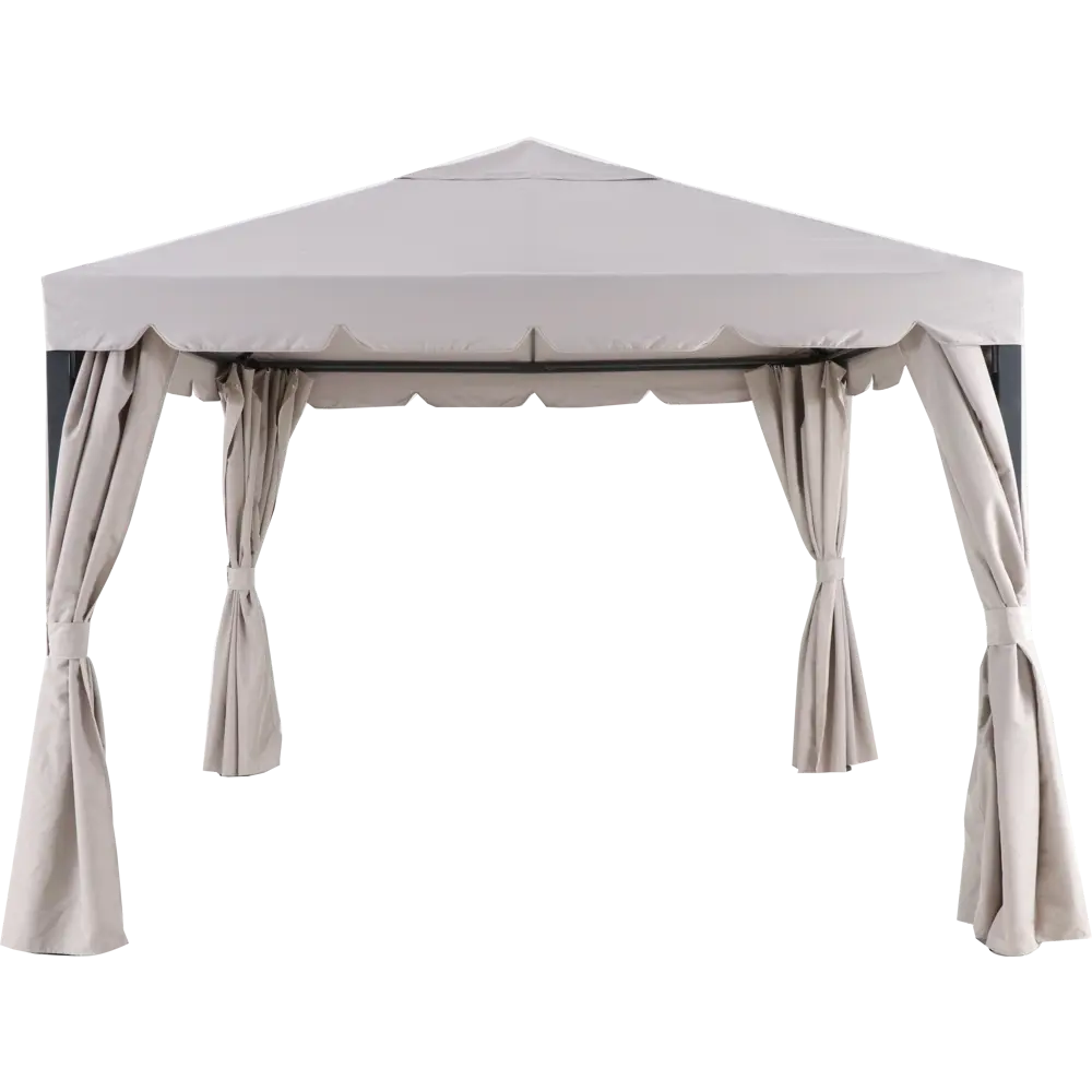 Шторы для павильона 180G 3x3 м цвет серый/коричневый NATERIAL STLM-2192868 - Вид №2