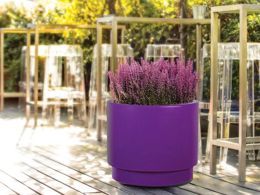 Hobby Flower Круглый горшок из полиэтилена с автоматическим поливом Basic plus sun-id-1373286 - Вид №3