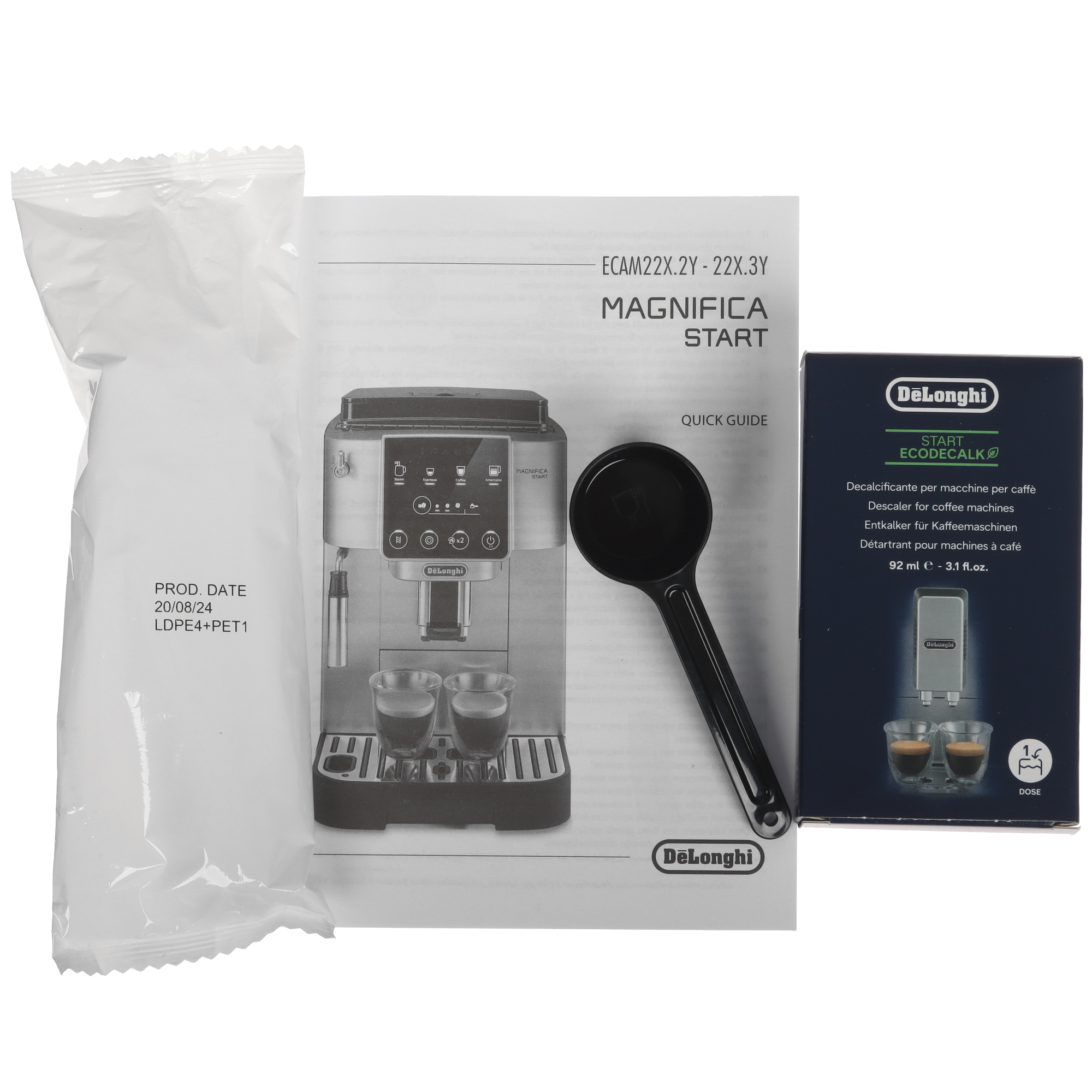 5609385 Кофемашина автоматическая DeLonghi ECAM220.21.WW белый STDN-0151598 - Вид №7