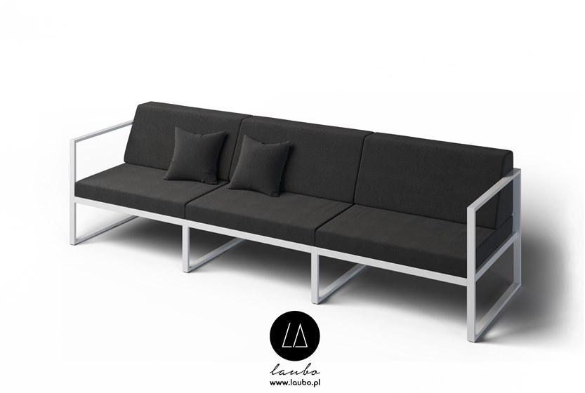 Laubo Садовый диван 3 мест с подлокотниками Formal sun-id-1488803 - Вид №1