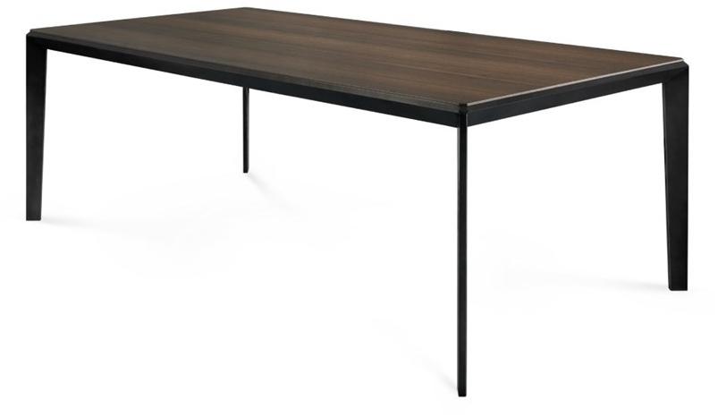 PRADDY Прямоугольный обеденный стол из фанерованной древесины Balboa Tr038 - Вид №1