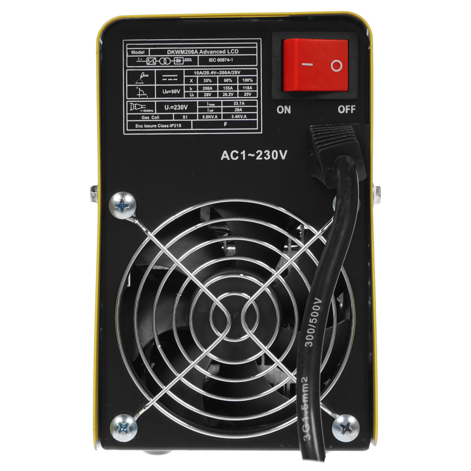 Сварочный аппарат DEKO DKWM200A LCD Advanced 5304463 STDN-0037298 - Вид №4