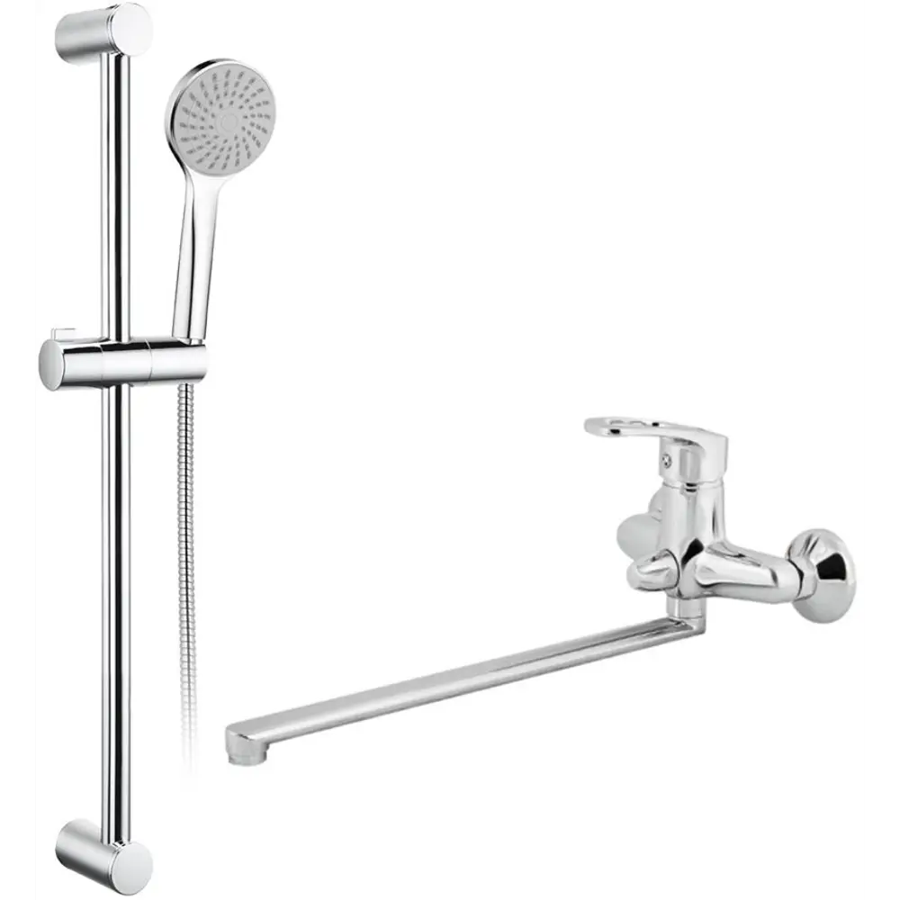 Комплект для ванны Esko Austin с душевой стойкой Набор для ванны Austin 2in1 STLM-2169452