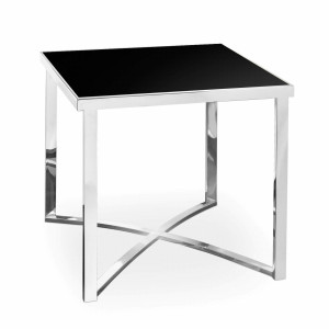 710099,9 ABHIKA БОКОВОЙ СТОЛ CHROMO X H51 52X52 BLACK