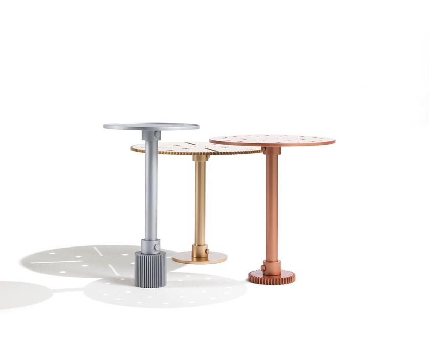 JCP UNIVERSE Круглый журнальный столик из металла Maseen sun-id-1358535 - Вид №2