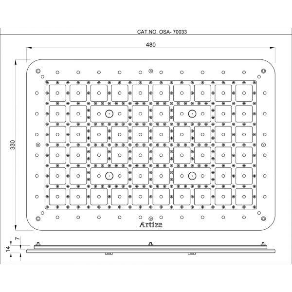 OSA-ACY-70033 Rainjoy Lumos душ Artize Rainjoy Lumos  - Вид №1