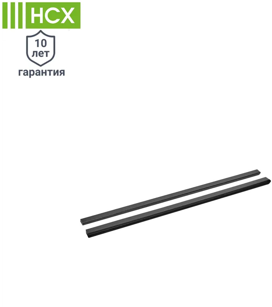 Декоративные накладки НСХ для кронштейнов 37.7 см черные 2 шт 82482724