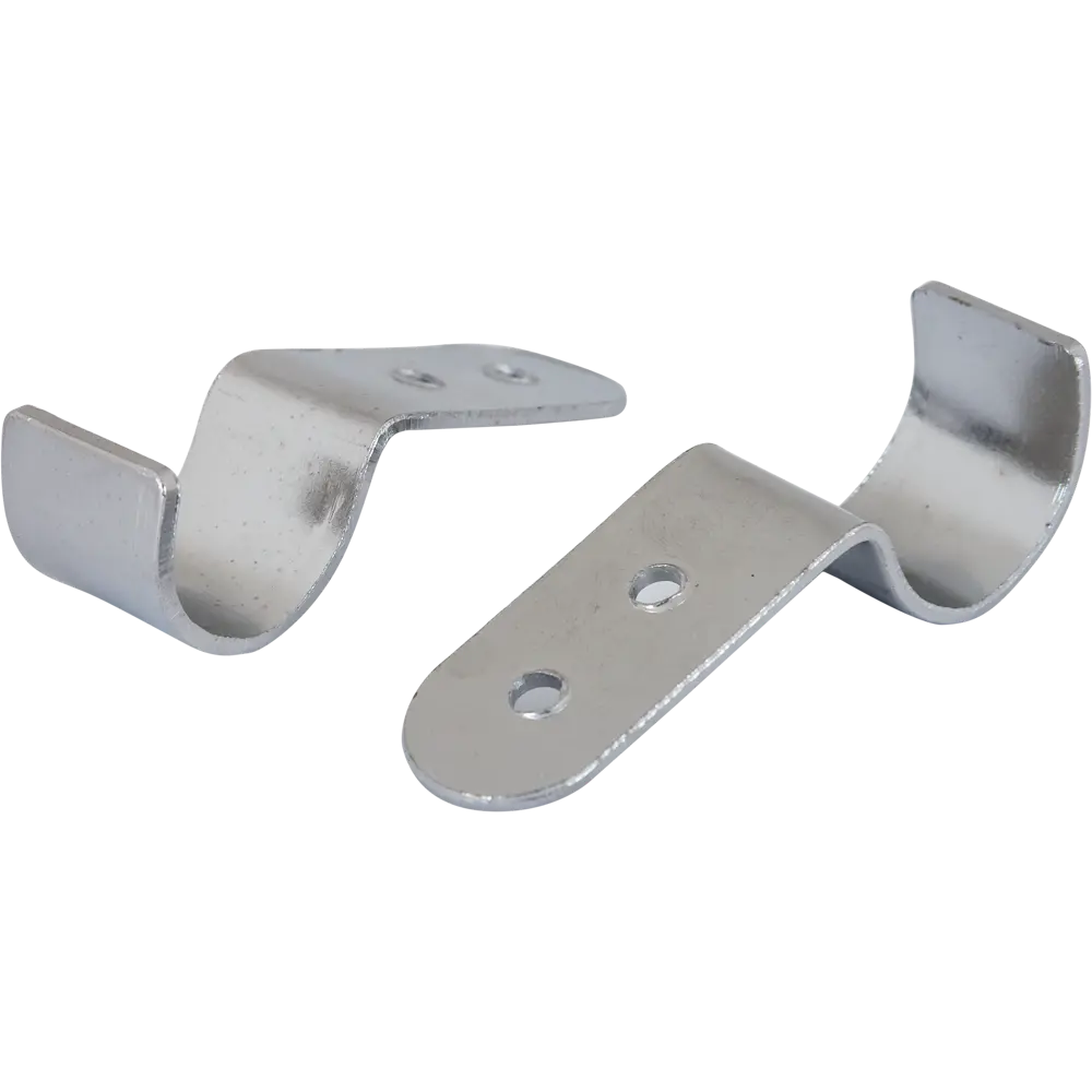 Крепление панели горизонтально d25 мм, цвет хром, 2 шт Santreyd STLM-2185269 - Вид №4