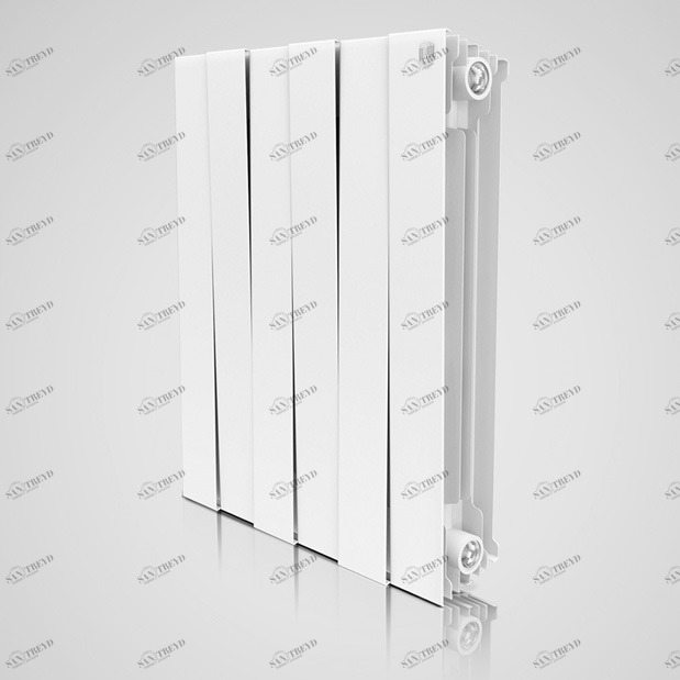 Радиатор биметаллический Royal Thermo PianoForte Bianco Traffico (белый)  - 10 секций sun-id-646000