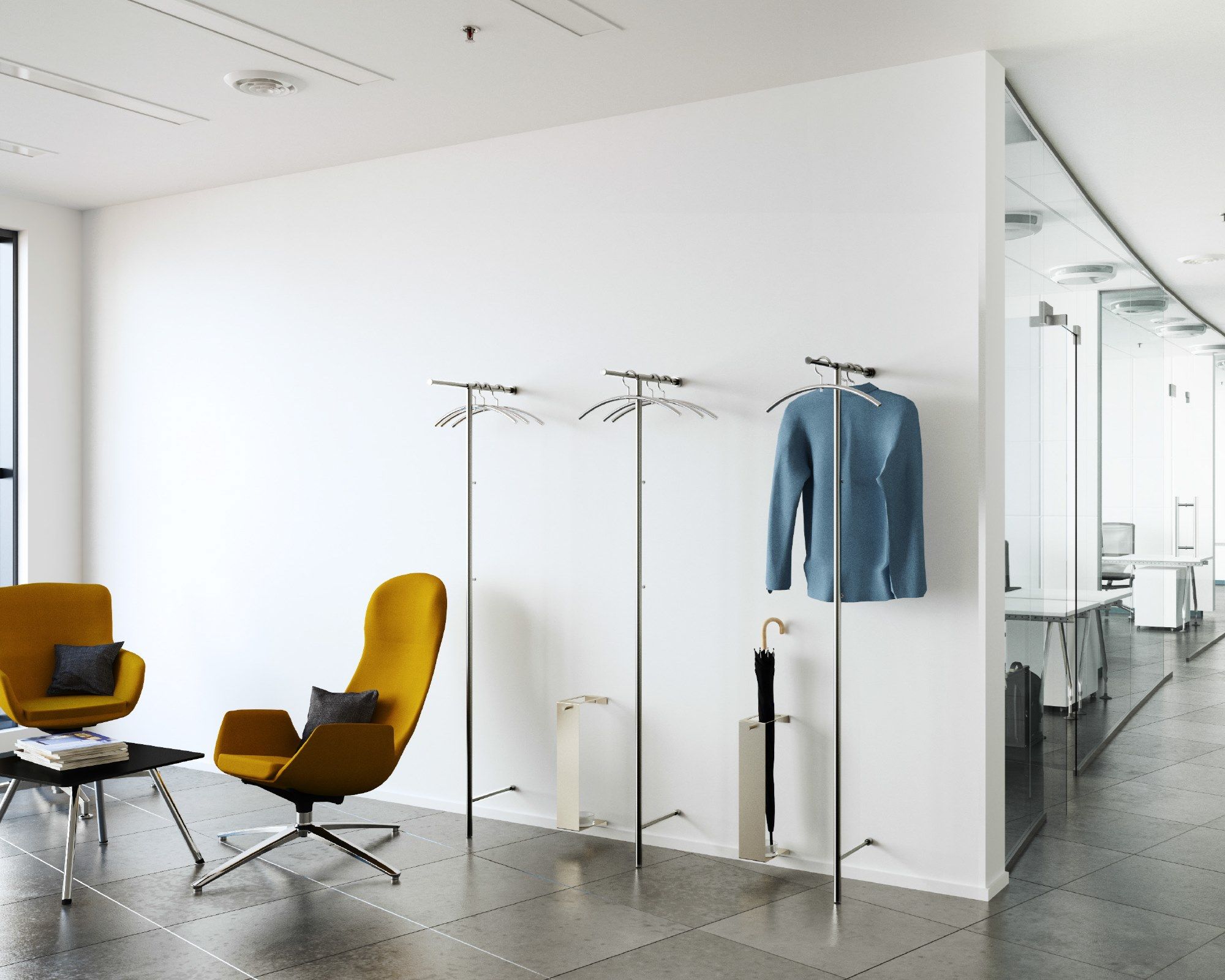 Настенная вешалка из нержавеющей стали SCHNEEWEISS interior Lina ARCH-00091399 - Вид №1