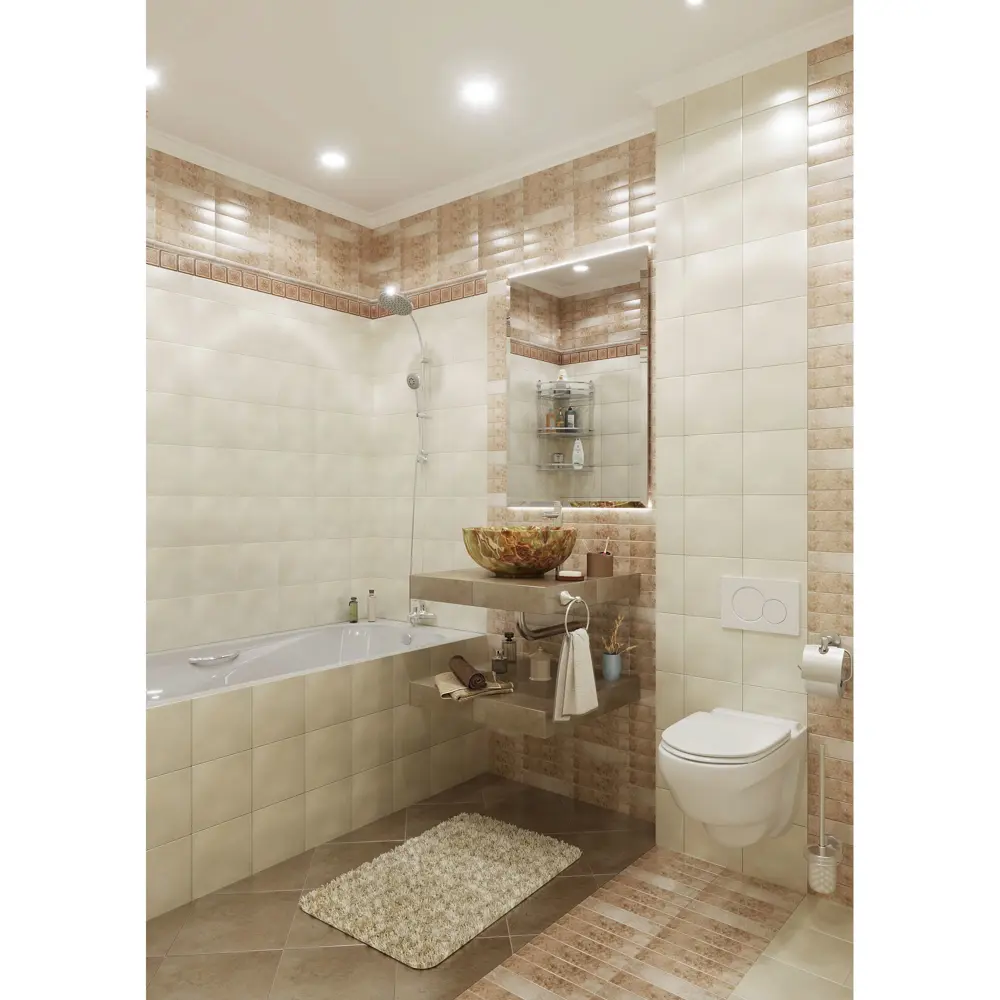 Керамогранит «Рустик» 30х30 см 1.44 м2 цвет бежевый Kerama Marazzi STLM-2169781 - Вид №3