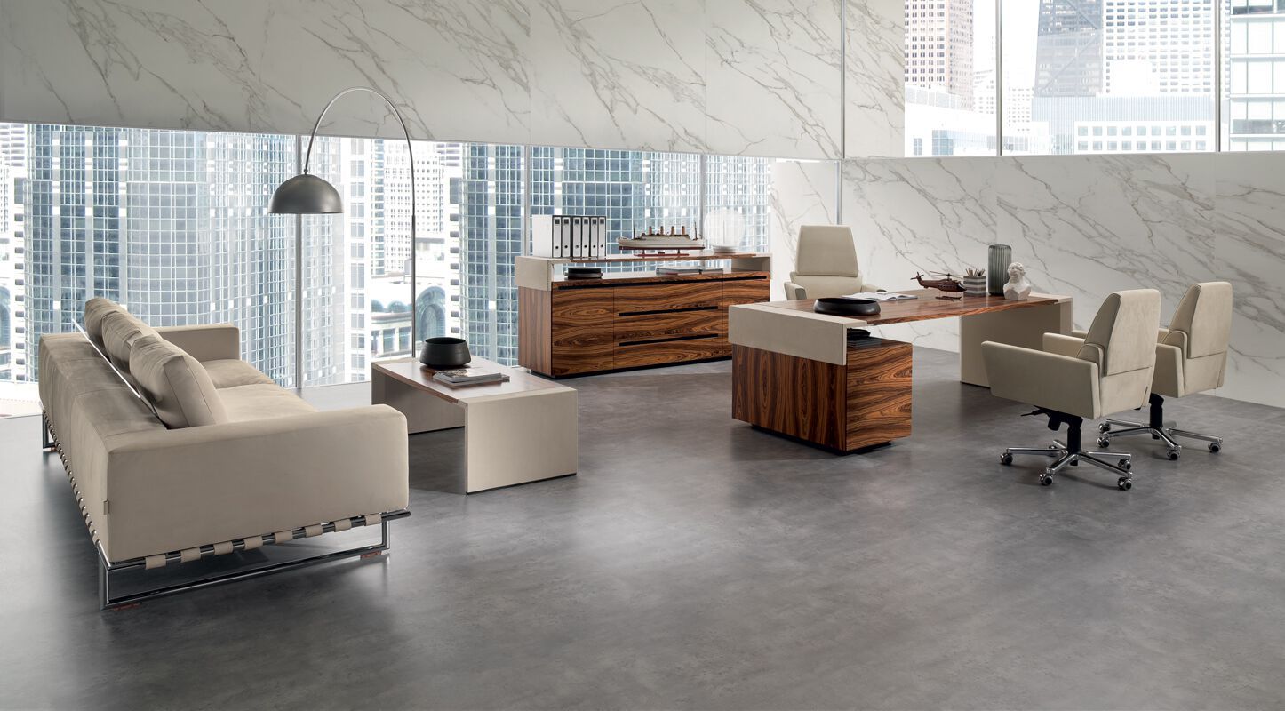 Деревянный прямоугольный стол с ящиками i 4 Mariani ARCH-00031552 - Вид №3