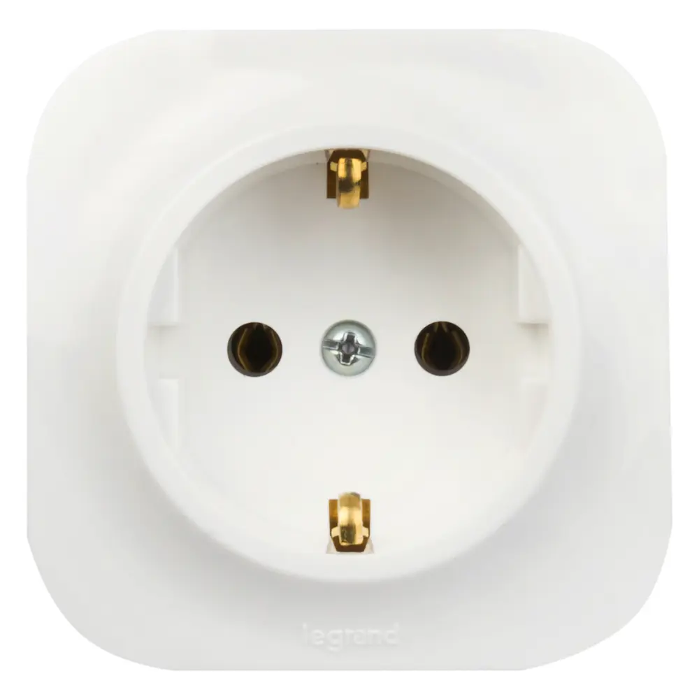 Розетка Legrand Quteo с защитными шторками для детской безопасности 16152308 STLM-0006595
