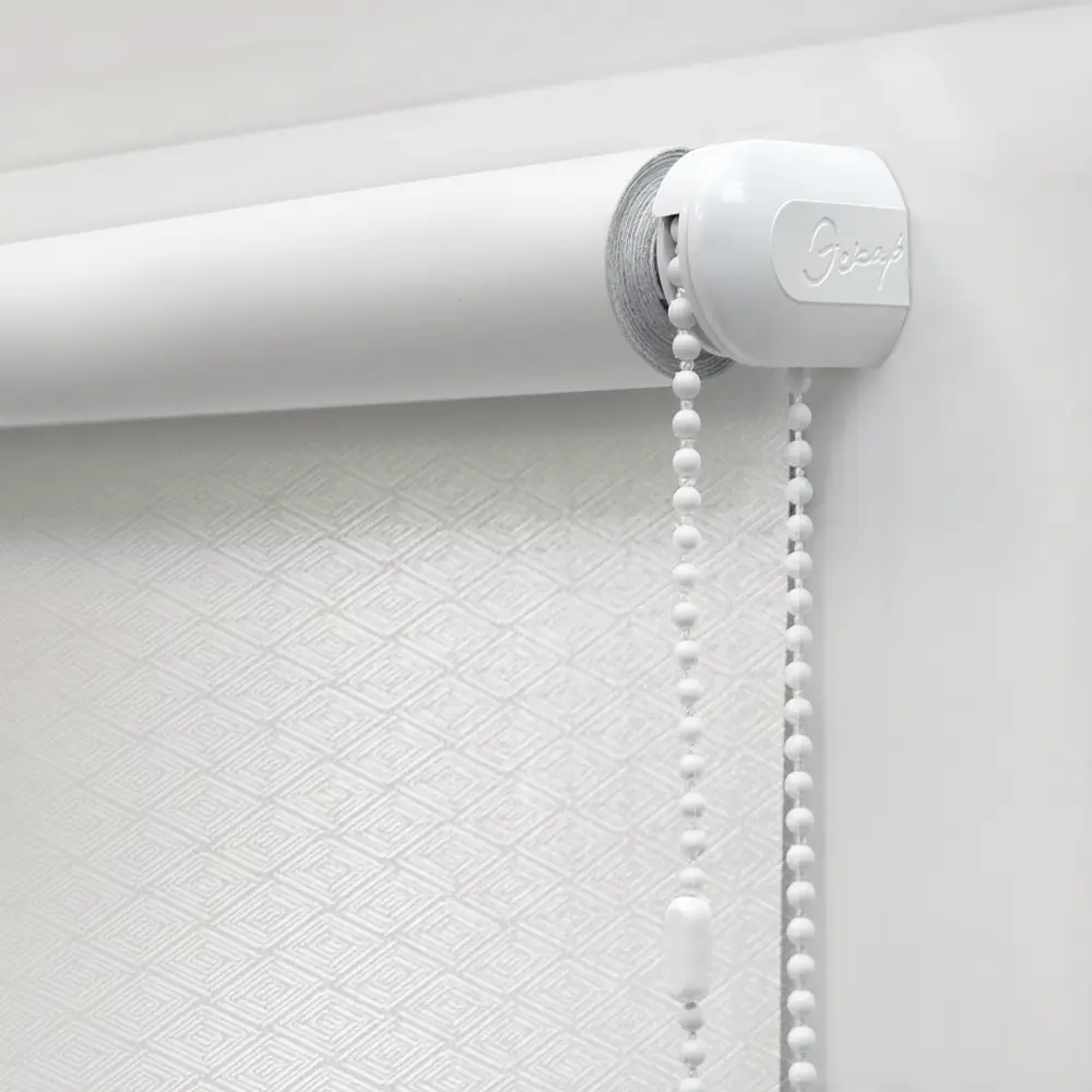 Штора рулонная блэкаут Ромб 180x175 см белая ЭСКАР STLM-2179155 - Вид №1