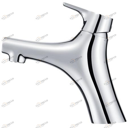 JUSTIME Смеситель для умывальника, однорычажный, из хромированной латуни Nature sun-id-1361520