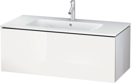 LC614208080 L-Cube Тумбочка подвесная Graphit Super Matt Duravit - Вид №2